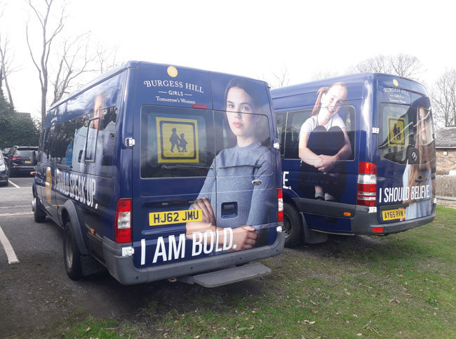 Revolutionise your marketing with a school minibus wrap