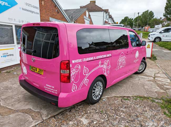 Bright and bold summer vehicle wrap trends