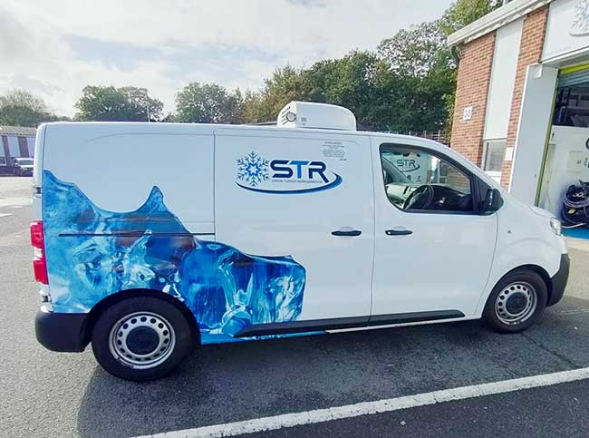 STR london vinyl wrap