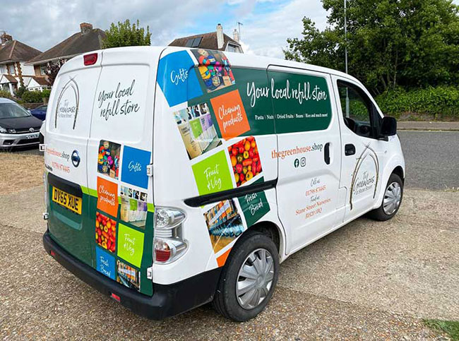 Custom van wraps to promote your business