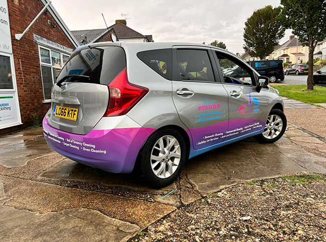 Increase brand awareness with vehicle signwriting
