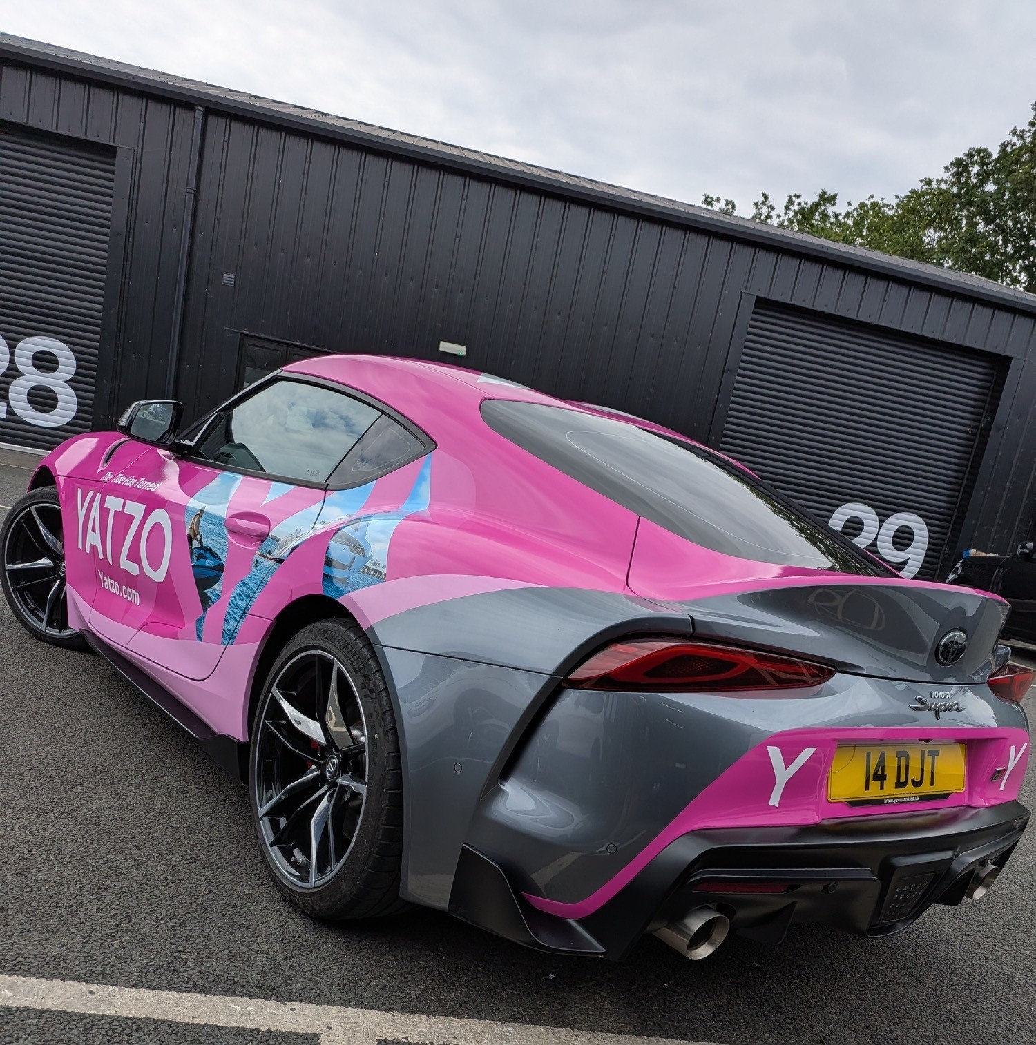 YATZO Toyota Supra Car Wrap